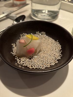 This was incredibly bland  at Dirt Candy in New York City