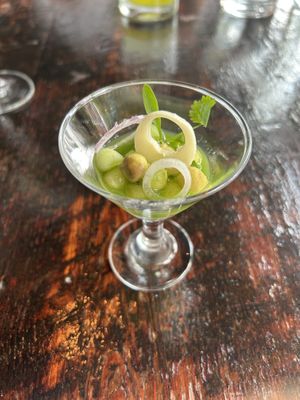 Spring menu  at Dirt Candy in New York City