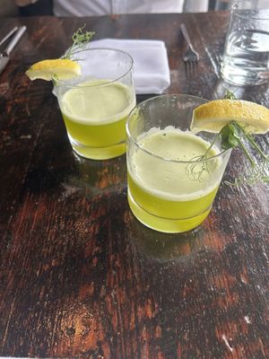 Pisco cocktail  at Dirt Candy in New York City