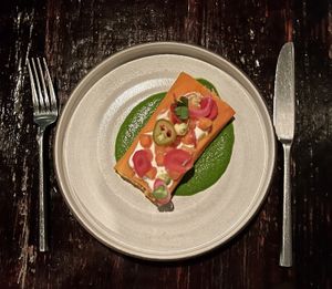 Carrot pocket  at Dirt Candy in New York City