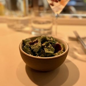 Potato noodles  at Dirt Candy in New York City