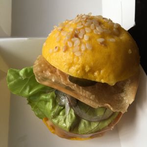 Carrot slider  at Dirt Candy in New York City