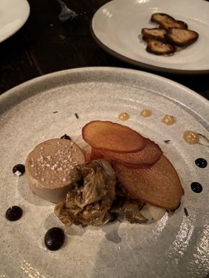 Full tasting menu at Dirt Candy in New York City
