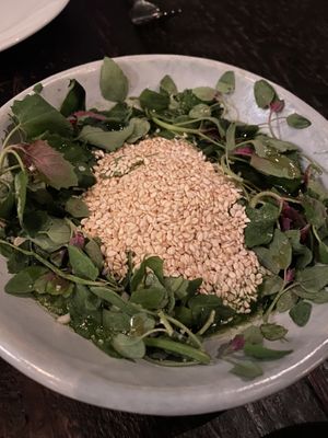 Full tasting menu at Dirt Candy in New York City