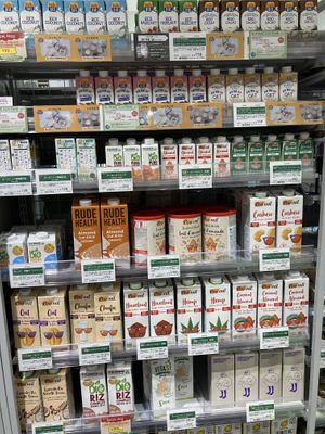 Vegan milk  at Bio c' Bon in Fujisawa