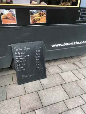 Menue at Bäristo - Foodtruck & Catering in Hamburg