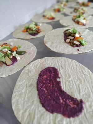 Wrap Attack  at Bäristo - Foodtruck & Catering in Hamburg