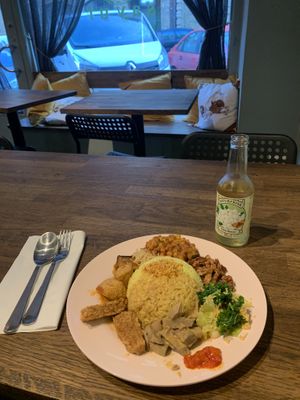 Coay place, friendly staff and great food! I will come back with friends😄 I have missed Indonesian food!  at Sayur in Gothenburg