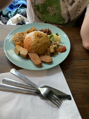 Rice dish  at Sayur in Gothenburg