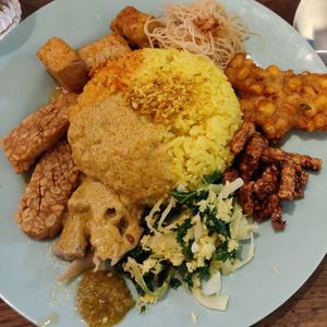 Rice at Sayur in Gothenburg