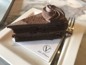 Chocolate cake   at Vegan Heroes in Eindhoven