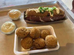 Dangerously good selections!  at Vegan Heroes in Eindhoven