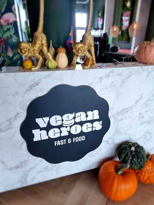 Counter at Vegan Heroes in Eindhoven