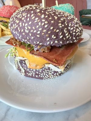 Baconnie Breukhoven Beyond Meat  at Vegan Heroes in Eindhoven