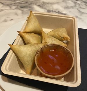Samosa   at Vegan Heroes in Eindhoven