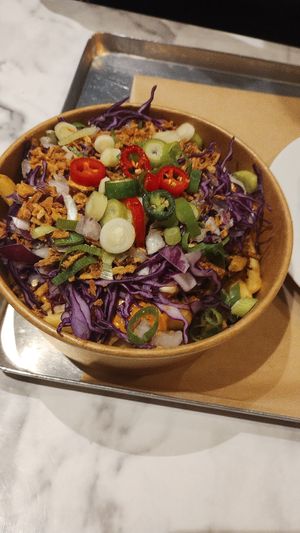 Loaded fries at Vegan Heroes in Eindhoven