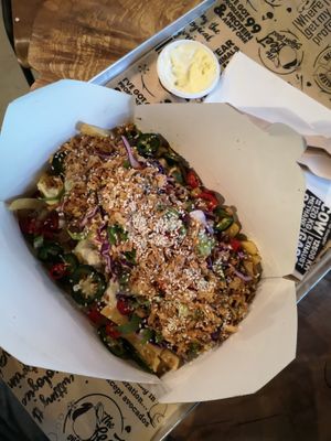 We eat 3 at Vegan Heroes in Eindhoven