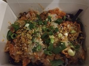 Fries with topping at Vegan Heroes in Eindhoven