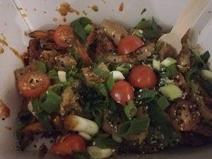 Fries with topping at Vegan Heroes in Eindhoven