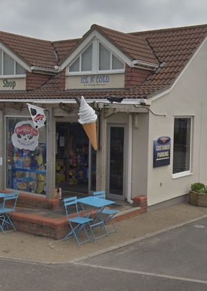 Outside  at Ice N Cold in Brean