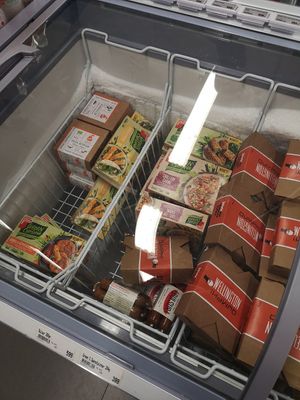 Frozen meals at Netto in Akureyri