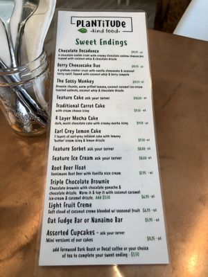 Sweet treats  at Plantitude in Ladysmith