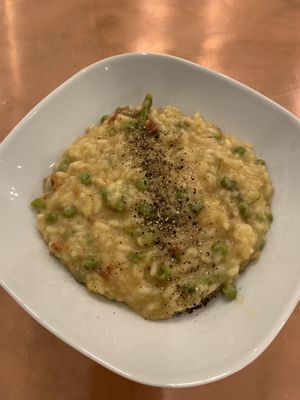 Classic risotto at Plantitude in Ladysmith