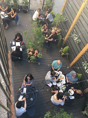 Patio time - beautiful  at Plantitude in Ladysmith