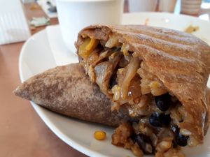 Bean wrap at Plantitude in Ladysmith