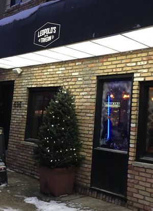 Front Door at Leopold's Tavern in Winnipeg