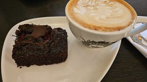 Brownie at Kaffee Piraten in Dusseldorf