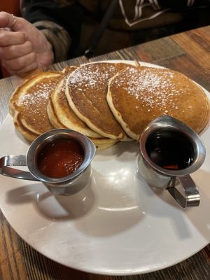 Hot cakes  at High Note Cafe in Boise