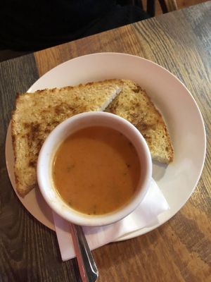 Tomato soup  at High Note Cafe in Boise