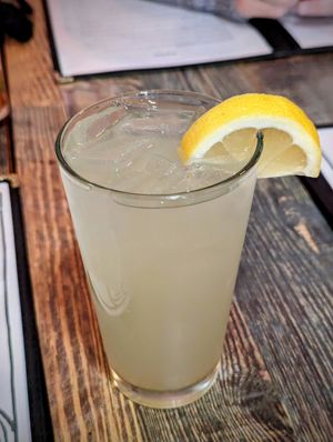 Cucumber Lemonade 🍋 at High Note Cafe in Boise