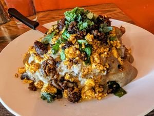 The Masher 🥔 at High Note Cafe in Boise
