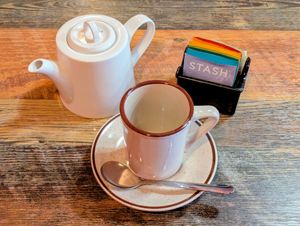 Hot Tea at High Note Cafe in Boise