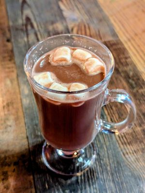 Hot Cocoa with Marshmallows at High Note Cafe in Boise