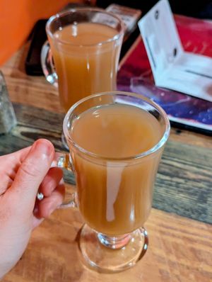 Hot Apple Cider at High Note Cafe in Boise