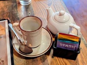 Hot Tea at High Note Cafe in Boise