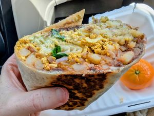Breakfast Burrito (takeout) at High Note Cafe in Boise