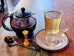 Jasmine Rose Green Tea at High Note Cafe in Boise