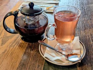 Heart's Rhapsody Hot Tea at High Note Cafe in Boise