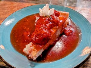 Strawberry Cheesecake at High Note Cafe in Boise