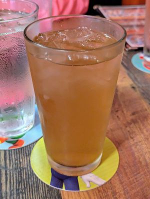 Jasmine Rose Iced Tea at High Note Cafe in Boise