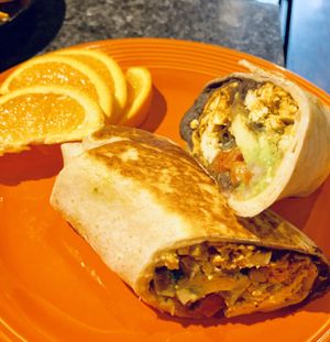 Breakfast Burrito at High Note Cafe in Boise