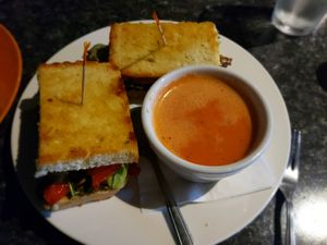 Delicious lunch! at High Note Cafe in Boise