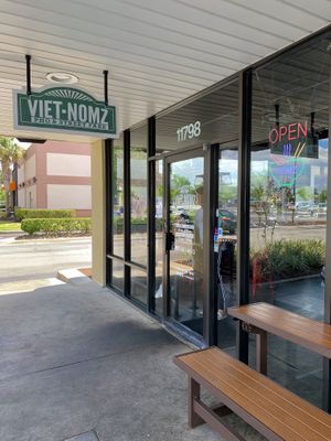 Entrance  at Viet-Nomz in Orlando
