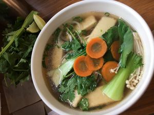 Veggie Pho with Tofu at Viet-Nomz in Orlando
