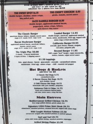 Beyond Burger with vegan mozzarella  at Sweet Spot in Astoria