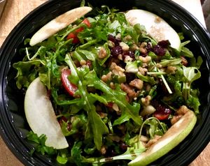 Arugula salad with pears at Sweet Spot in Astoria